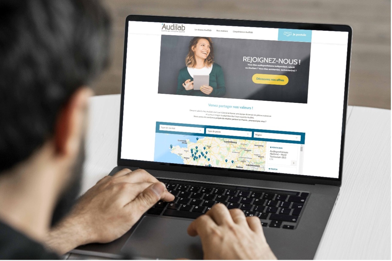 Nouveau site internet de Audilab